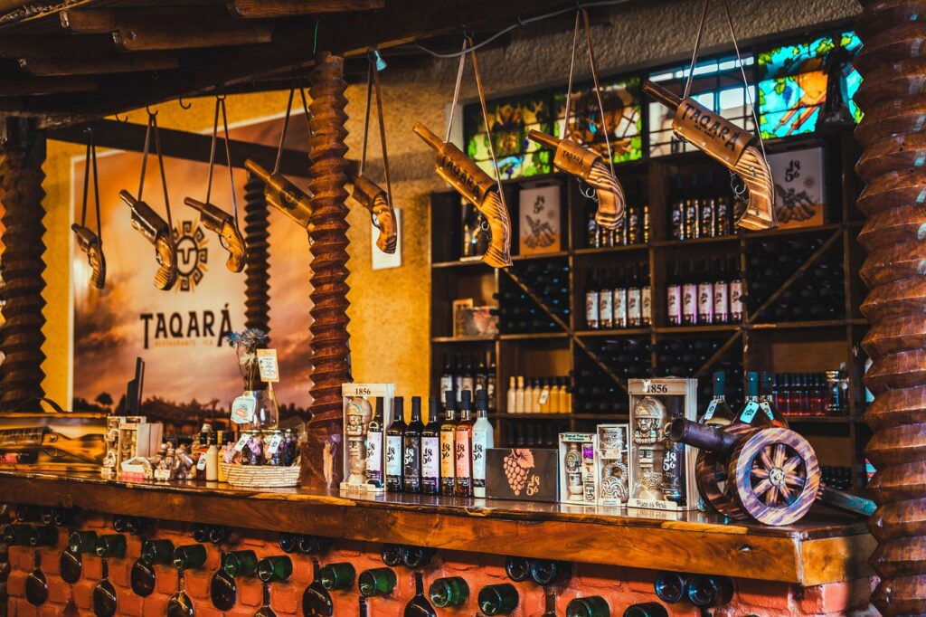 Taqara El cCatador, barra
