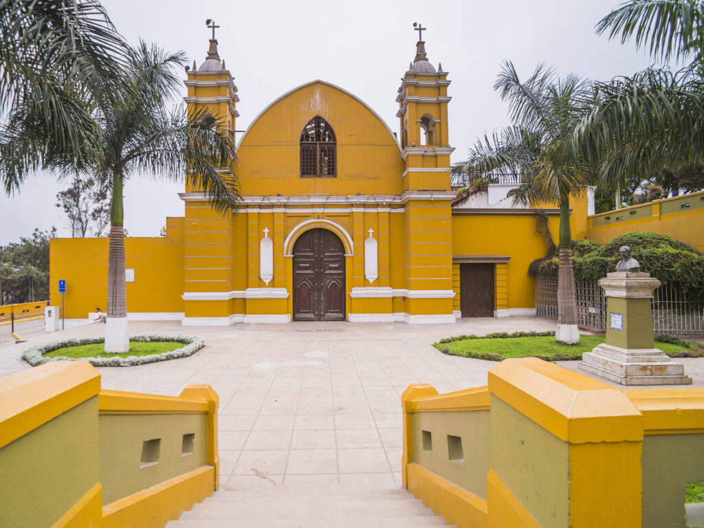 La Ermita Church, Barranco District, Lima, Lima Province, Peru, South America La Ermita church in Barranco, Lima