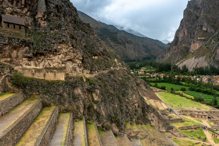 Inca terraces of Ollantaytambo, Sacred Valley